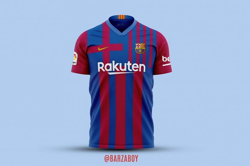 Camiseta Fc Barcelona 2021-22 - Fc Barcelona Filtran Las