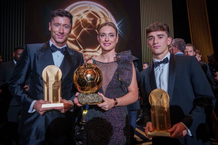 Ballon-d'Or-Gala: Gavi, Putellas Und Lewandowski Räumen Preise Ab